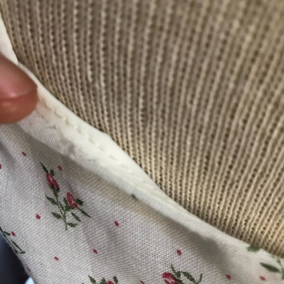 Gunne Sax by Jessica Maxi Prairie Cottage-core Off-shoulder Dress - Picture 10 of 16